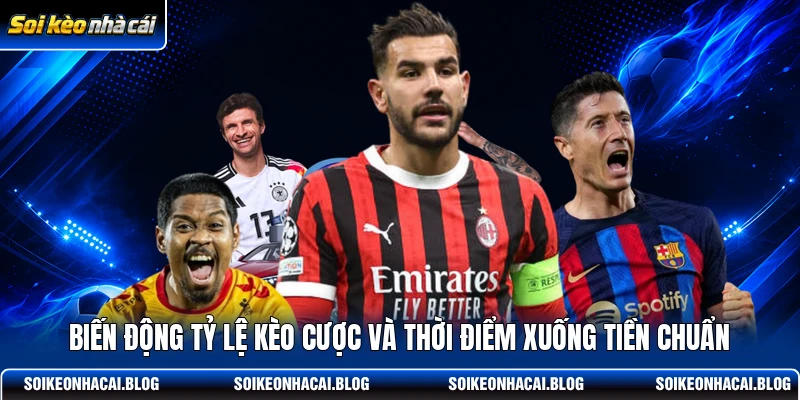 Biến động tỷ lệ kèo cược và thời điểm xuống tiền chuẩn Biến động tỷ lệ kèo cược và thời điểm xuống tiền chuẩn