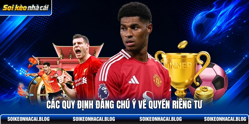 Các quy định đáng chú ý về quyền riêng tư Các quy định đáng chú ý về quyền riêng tư