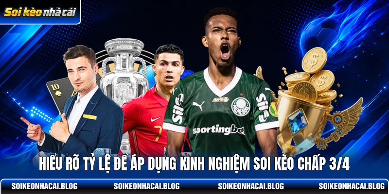 Hiểu rõ tỷ lệ để áp dụng kinh nghiệm soi kèo chấp 3/4 Hiểu rõ tỷ lệ để áp dụng kinh nghiệm soi kèo chấp 3/4
