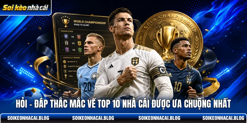 Hỏi - đáp thắc mắc về top 10 nhà cái được ưa chuộng nhất Hỏi - đáp thắc mắc về top 10 nhà cái được ưa chuộng nhất