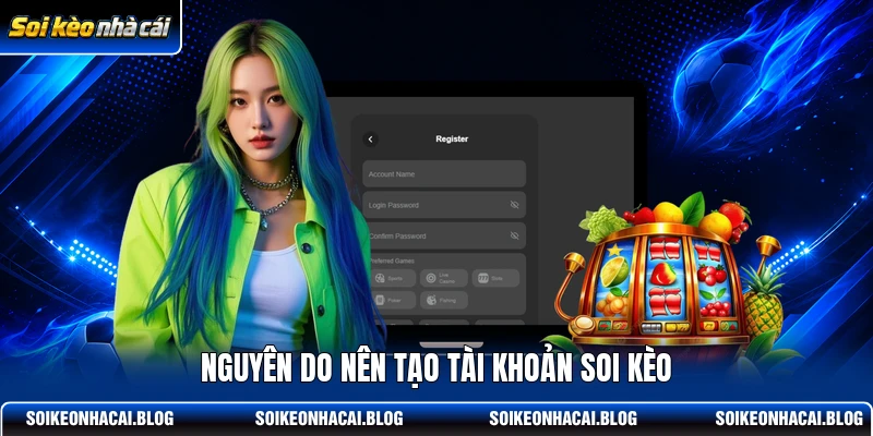 Nguyên do nên tạo tài khoản Soi Kèo Nguyên do nên tạo tài khoản Soi Kèo