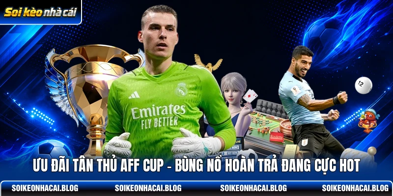 Ưu đãi Tân thủ AFF Cup - Bùng nổ hoàn trả đang cực hot