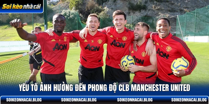 Yếu tố ảnh hưởng đến phong độ CLB Manchester United Yếu tố ảnh hưởng đến phong độ CLB Manchester United