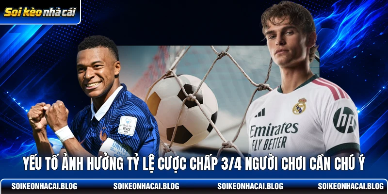 Yếu tố ảnh hưởng tỷ lệ cược chấp 3/4 người chơi cần chú ý Yếu tố ảnh hưởng tỷ lệ cược chấp 3/4 người chơi cần chú ý